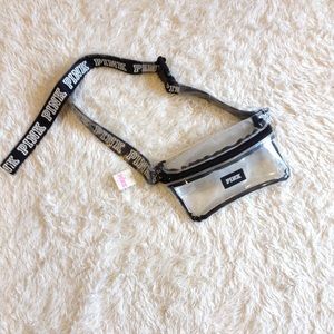 NWT PINK waist belted carry pack